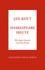 Buchcover Shakespeare heute