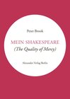 Buchcover Mein Shakespeare
