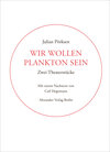 Buchcover Wir wollen Plankton sein