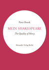 Buchcover Mein Shakespeare