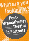 Buchcover Postdramatisches Theater in Portraits