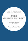 Buchcover Über Gustave Flaubert