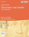 Buchcover Christiane und Goethe