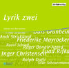 Buchcover Lyrik zwei