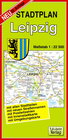 Buchcover Stadtplan Leipzig
