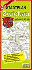 Buchcover Stadtplan Zwickau und Werdau