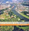 Buchcover Bremen aus der Luft gesehen