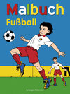 Buchcover Malbuch Fussball