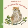 Buchcover Ein Denkzettel für Büschelohr