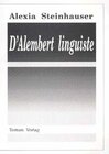 Buchcover D'Alembert linguiste
