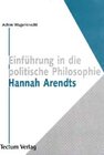 Buchcover Einführung in die politische Philosophie Hannah Arendts