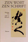 Buchcover Zen Wort Zen Schrift