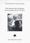 Buchcover Über Richard Beer-Hofmann