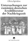 Buchcover Untersuchungen zur rumäniendeutschen Erzählliteratur der Nachkriegszeit