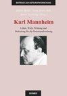 Buchcover Karl Mannheim