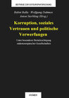 Buchcover Korruption, soziales Vertrauen und politische Verwerfungen