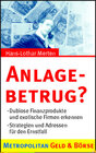 Buchcover Anlagebetrug?