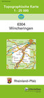 Buchcover TK25 6304 Wincheringen