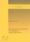 Buchcover Deriving General Schemes for Classes of Graph Algorithms