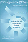 Buchcover Musikalische Begabung in der Pubertät
