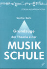 Buchcover Grundzüge der Theorie einer Musikschule