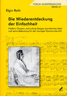 Buchcover Die Wiederentdeckung der Einfachheit
