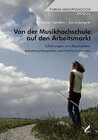 Buchcover Von der Musikhochschule auf den Arbeitsmarkt