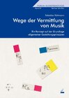 Buchcover Wege der Vermittlung von Musik