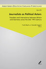 Buchcover Journalists as Political Actors