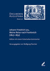 Buchcover Johann Friedrich Leu, Meine Reise nach Frankreich (1827–1831)