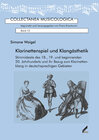 Buchcover Klarinettenspiel und Klangästhetik
