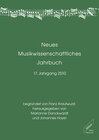 Buchcover Neues Musikwissenschaftliches Jahrbuch