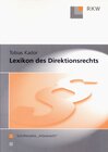 Buchcover Lexikon des Direktionsrechts.