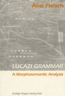 Buchcover Lucazi Grammar
