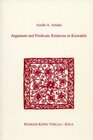 Buchcover Argument and Predicate Relations in Kiswahili