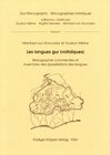 Buchcover Les langues gur (voltaïques)