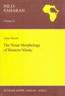 Buchcover The Noun Morphology of Western Nilotic