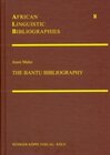 Buchcover The Bantu Bibliography
