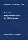 Buchcover Vorkoloniale Geschichte und Expansion der Avungara-Azande