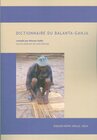 Buchcover Dictionnaire du balanta-ganja