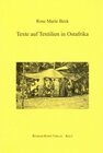 Buchcover Texte auf Textilien in Ostafrika