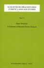 Buchcover A Grammar of Boraana Oromo (Kenya)