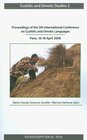 Buchcover Proceedings of the 5th International Conference on Cushitic and Omotic Languages, Paris, 16–18 April 2008