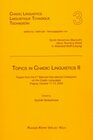 Buchcover Topics in Chadic Linguistics II