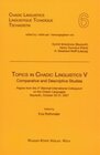 Buchcover Topics in Chadic Linguistics V