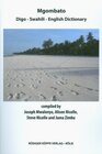 Buchcover Mgombato – Digo-English-Swahili Dictionary