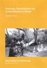 Buchcover Democracy, Decentralisation and Poverty Reduction in Malawi