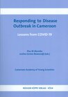 Buchcover Responding to Disease Outbreak in Cameroon