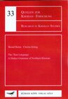 Buchcover The !Xun Language