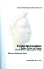 Buchcover Yoruba Nationalism